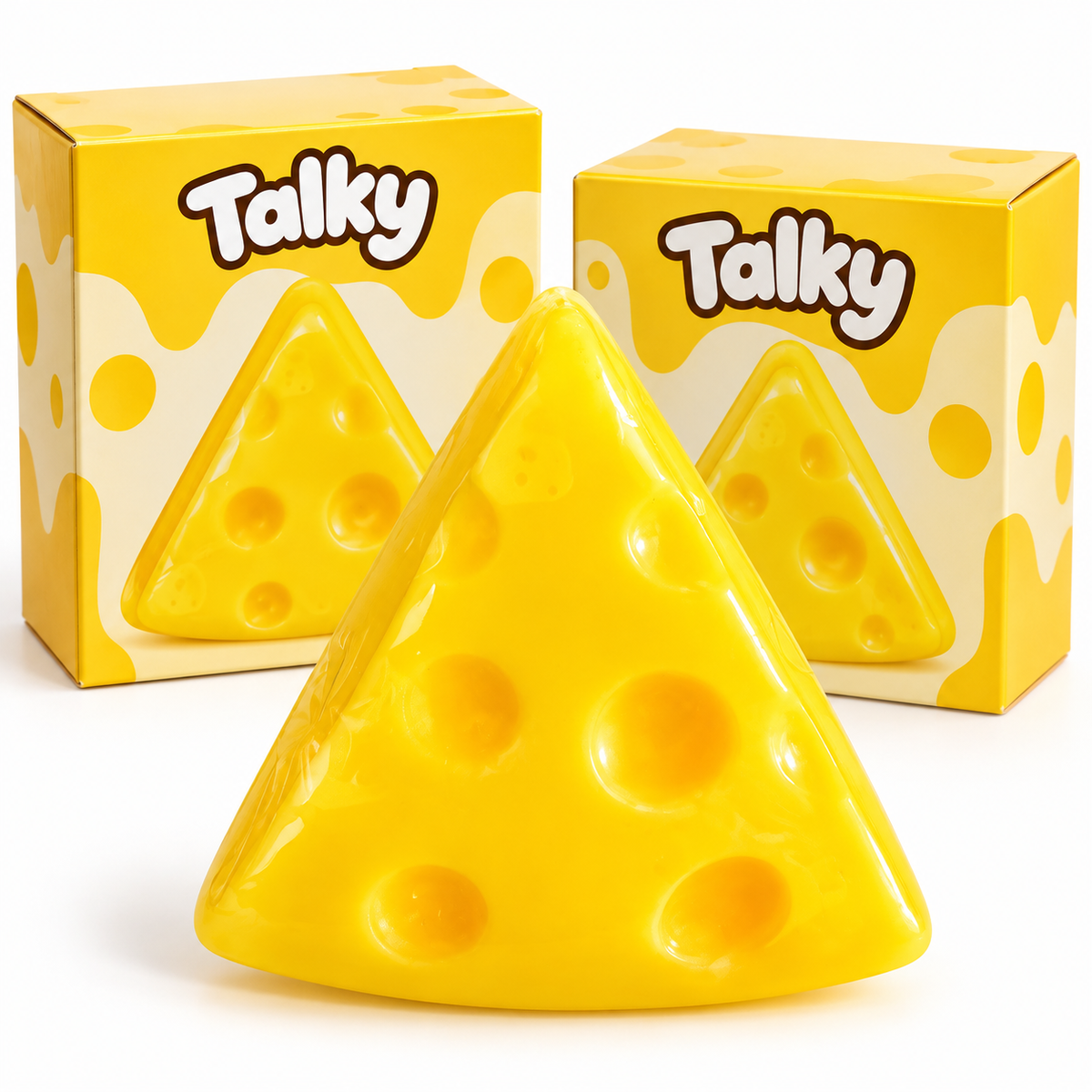 Üçgen Peynir Squishy Jel Dolgulu Sıkma Oyuncağı – Yumuşacık Esnek Fidget Oyuncak, Eğlenceli Peynir Tasarımlı Duyusal Oyuncak