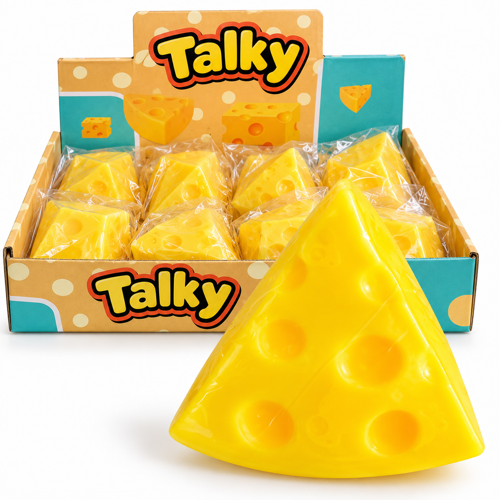 Üçgen Peynir Squishy Jel Dolgulu Sıkma Oyuncağı – Yumuşacık Esnek Fidget Oyuncak, Eğlenceli Peynir Tasarımlı Duyusal Oyuncak