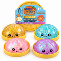 Çin Mantısı Squishy Oyuncak – Şeffaf TPR Kabuklu, İçinde Hareket Eden Minik Toplar ve Simli Sıkma Oyuncağı, Yumuşak Fidget Stres Oyuncağı, Karışık Renk 1 Adet